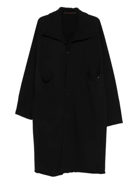  Ma+ Single-breasted Coat - Black 