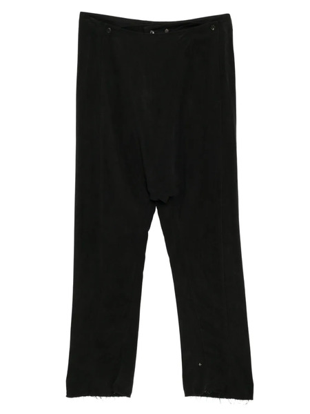  Ma+ Waist Buttoned Trousers - Black 