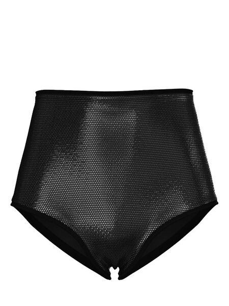  Maccapani Rhinestone-embellished Micro Shorts - Black 