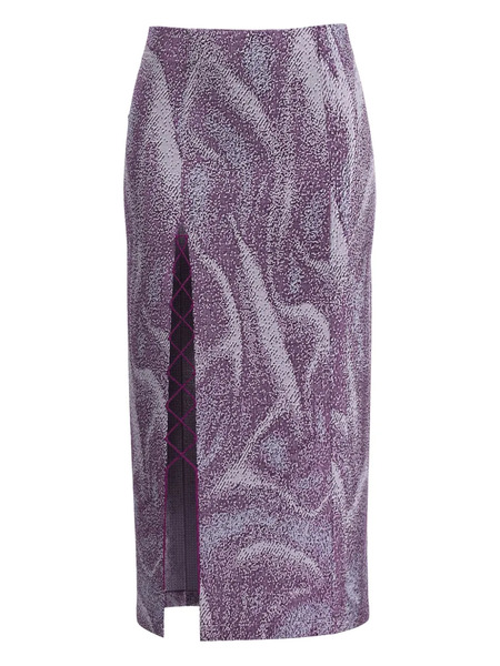  Maccapani Scio Midi Skirt - Purple 