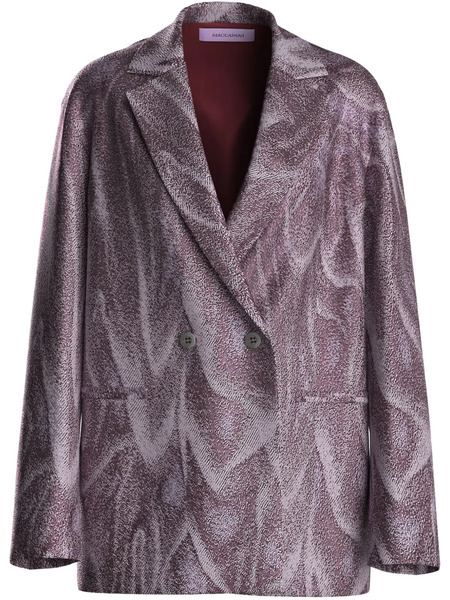  Maccapani Tats Blazer - Purple 