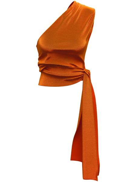  Maccapani The Wrap Sleeveless Top - Orange 