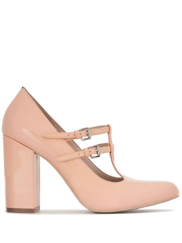  Macgraw Aviary T-bar 100mm Pumps - Pink 