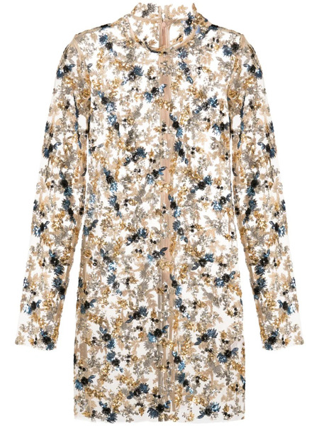  Macgraw Daisy Sequin-embellished Minidress - Multicolour 