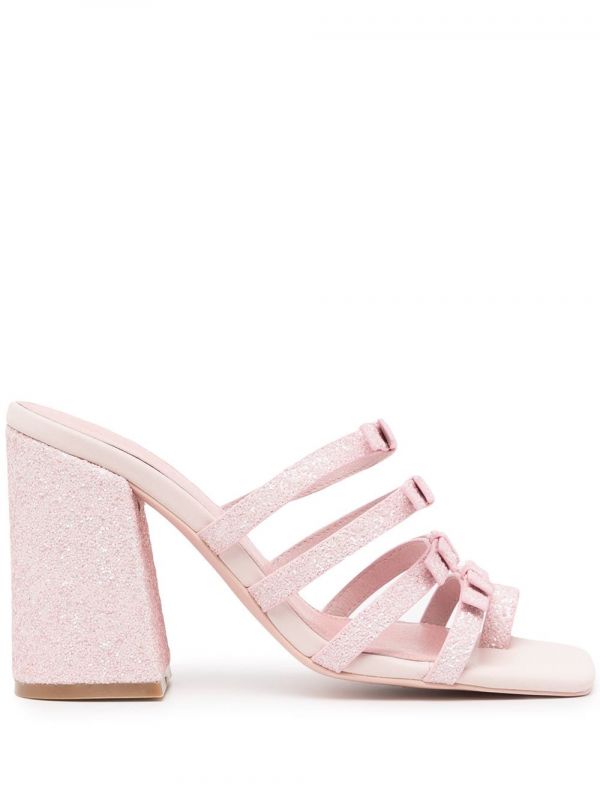  Macgraw Dorothy Glitter-detail Sandals - Pink 