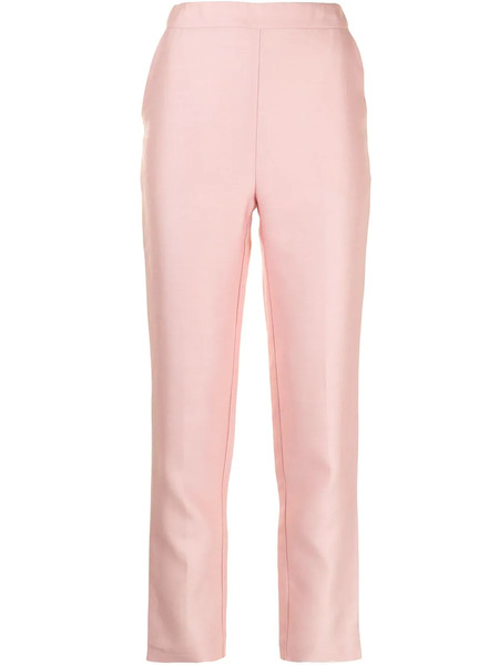  Macgraw Non Chalant Silk-blend Trousers - Pink 