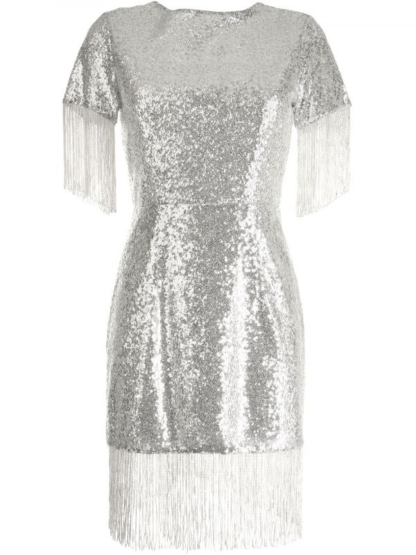  Macgraw Potion Knee-length Dress - Silver 