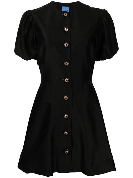  Macgraw Sorbet Silk Mini Dress - Black 