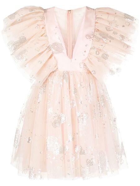  Macgraw Tabetha Sequin-embellished Tulle Dress - Pink 