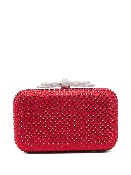  Mach & Mach Embellished-bow Mini Bag - Red 