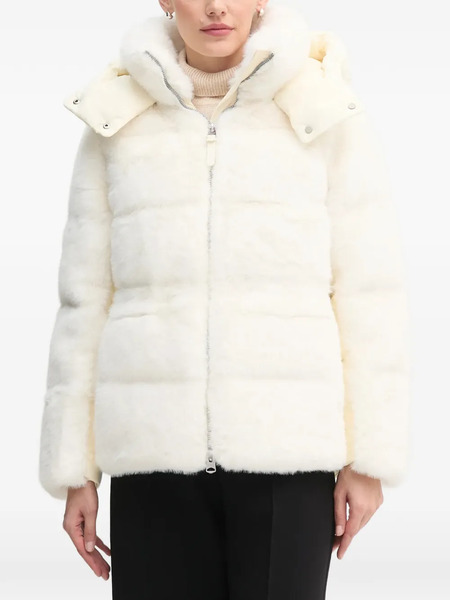  Mackage Cassidy Hooded Panelled Jacket - Neutrals 