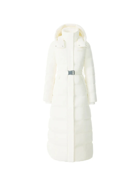  Mackage Hooded Belted Coat - Neutrals 