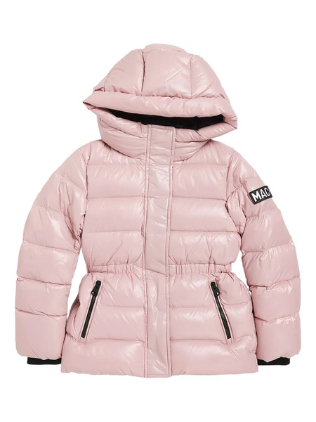  Mackage Kids Hooded Puffer Jacket - Pink 