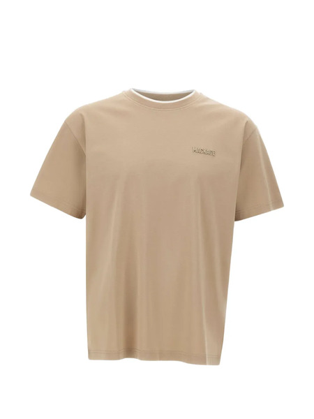  Mackage Logo-appliqué T-shirt - Neutrals 