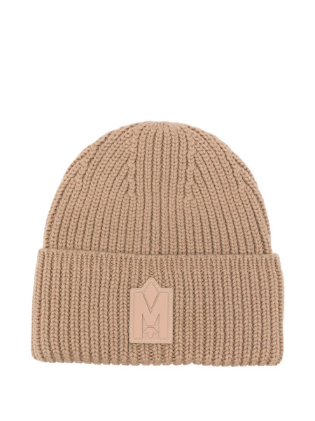  Mackage Logo-patch Beanie - Neutrals 