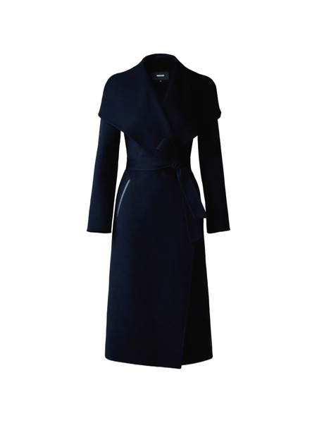  Mackage Mai-cn Double-breasted Coat - Blue 