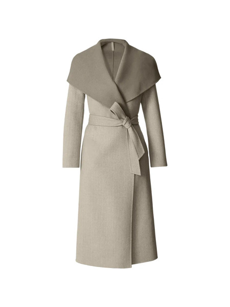  Mackage Mai-hb Shawl Belted Coat - Neutrals 