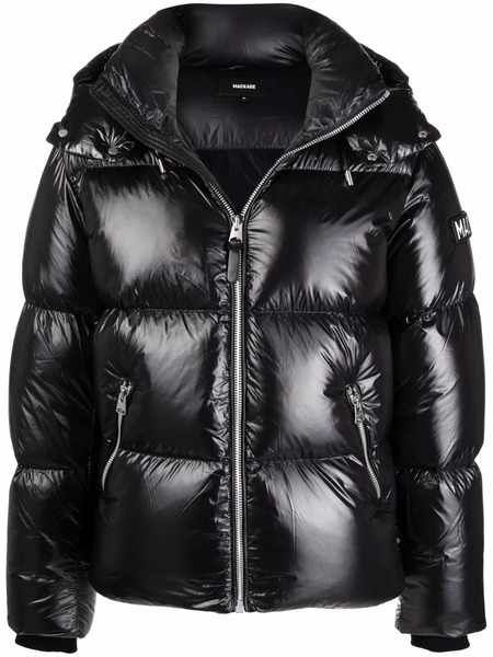  Mackage Padded Zip-up Coat - Black 