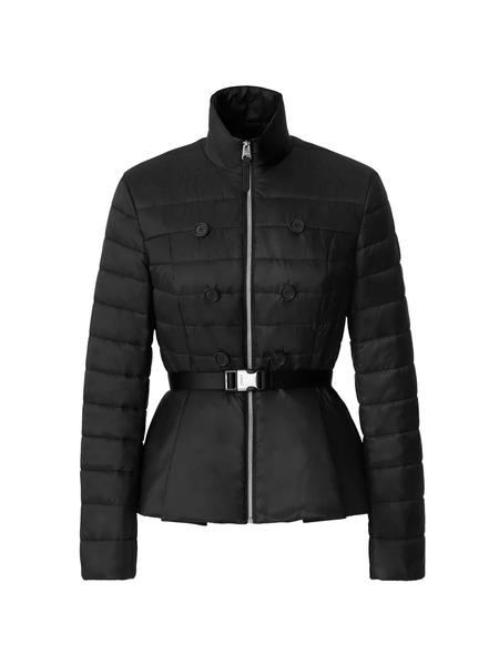  Mackage Serafina Belted Quilted Jacket - Black 