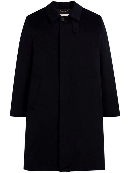  Mackintosh Dunkeld Wool Coat - Blue 