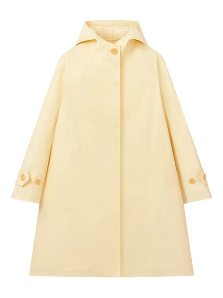  Mackintosh Watten Hooded Raincoat - Yellow 