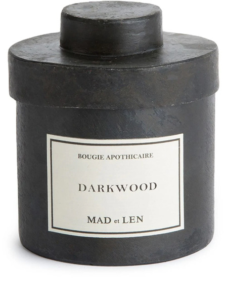  Mad Et Len D'apothicaire Darkwood Scented Candle (300g) - Black 