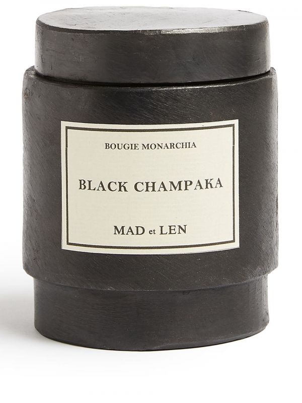  Mad Et Len Monarchia Black Champaka Soya Wax Candle 