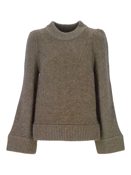  Madeleine Thompson Wool Blend Sweater - Brown 