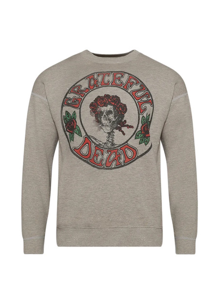  Madeworn Graphic Crew-neck Sweatshirt - Grey 