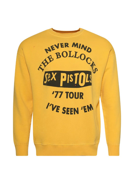  Madeworn Graphic-print Sweatshirt - Yellow 