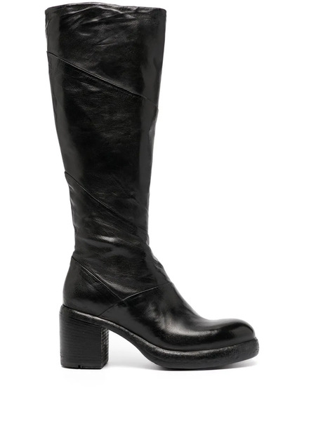  Madison.maison Knee-length Block-heel 80mm Boots - Black 