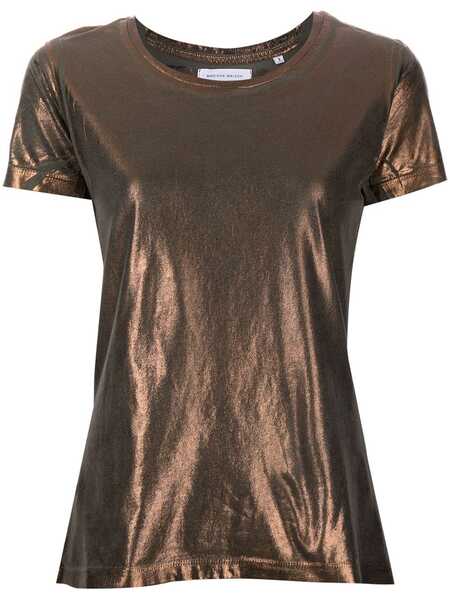  Madison.maison Lamina Metallic T-shirt - Gold 