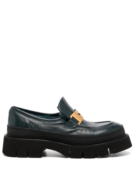  Madison.maison Lug-sole 40mm Loafers - Green 