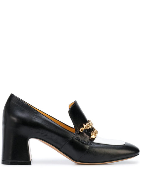  Madison.maison Perla Block Heel Loafers - Black 