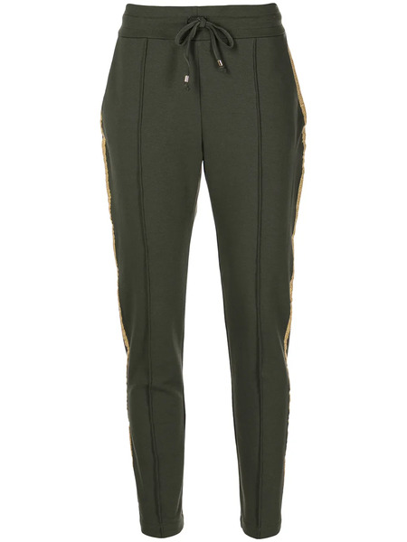  Madison.maison Side-stripe Track Pants - Green 