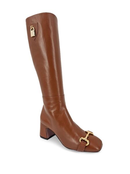  Madison.maison X Joan Hornig 50mm Lock Boots - Brown 