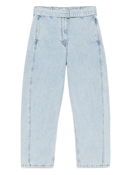  Magda Butrym Belted Straight-leg Jeans - Blue 