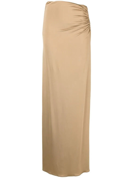  Magda Butrym Cut-out-detail Maxi Skirt - Neutrals 