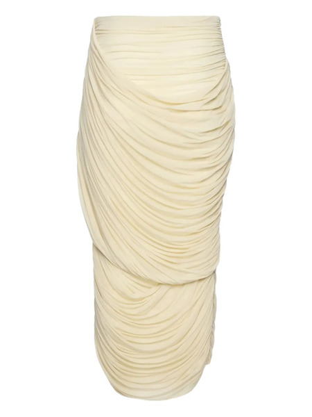  Magda Butrym Draped Skirt - Neutrals 