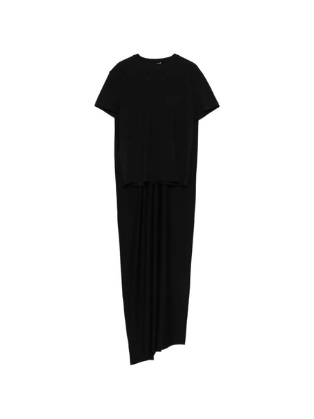  Magda Butrym Draped T-shirt - Black 