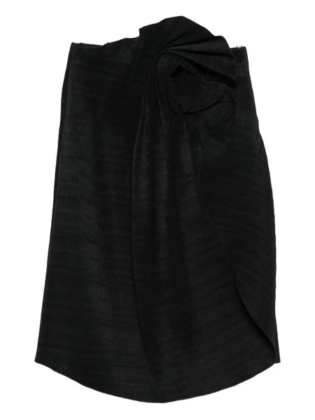  Magda Butrym Floral-knot Skirt - Black 