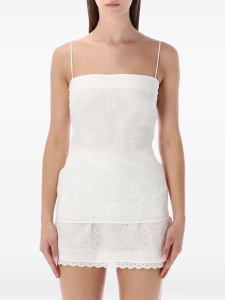  Magda Butrym Lace-embroidered Top - White 