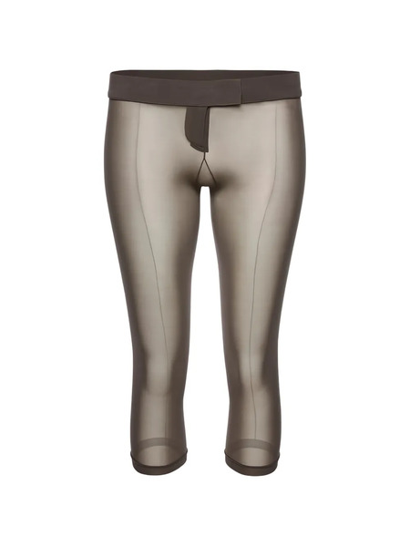  Magda Butrym Low-rise Capri Trousers - Brown 
