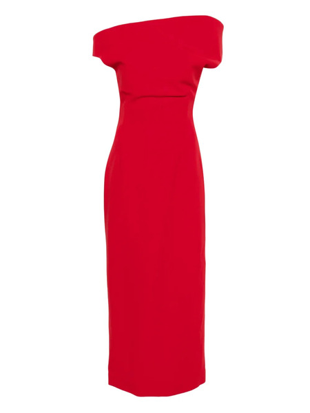  Magda Butrym Off-shoulder Midi Dress - Red 