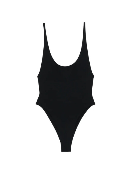  Magda Butrym Scoop Swimsuit - Black 