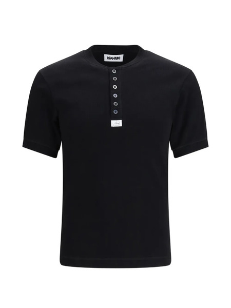  Magliano Buttoned T-shirt - Black 