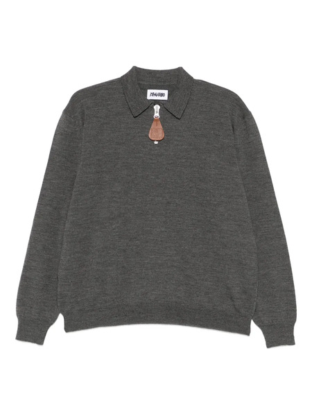  Magliano Half-zip Polo Sweater - Grey 