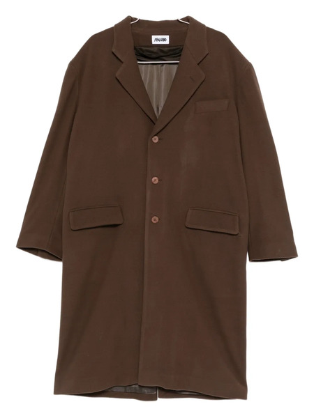  Magliano Single-breasted Coat - Brown 
