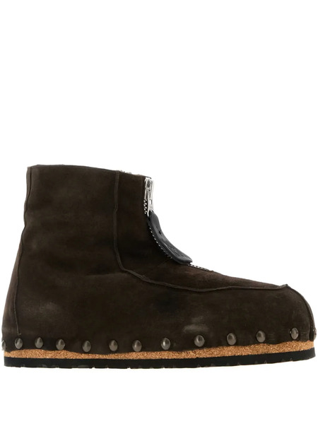  Magliano Zip-fastening Suede Ankle Boots - Brown 