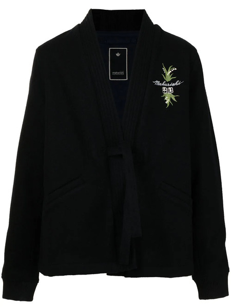  Maharishi Embroidered-logo Jacket - Blue 